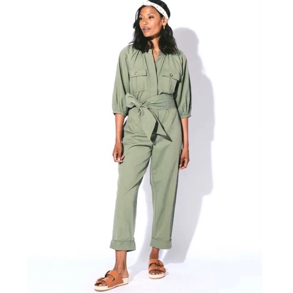 Cleobella Pants - Organic Cotton Utility Jumpsuit